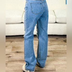 High Rise Dad Jean | Medium Wash main image 0